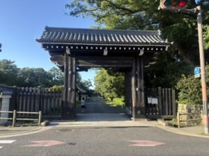 京都御苑の今出川御門