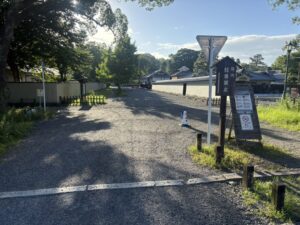 京都御苑の椹木口