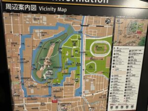 彦根城周辺の案内図