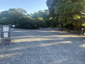 京都御苑の間之町口。ここがスタート地点