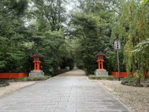 下鴨神社の入口