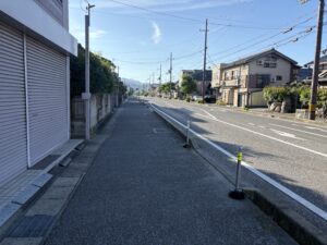 中濠東西通り|彦根城の外周コース