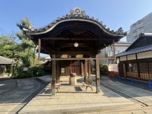 徳林庵の全景|旧東海道沿い
