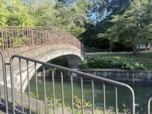 日ノ岡の山ノ谷橋|山科疏水の終点