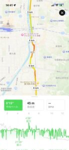 ランニングアプリの地図（2）