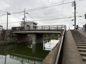 中郷橋の風景
