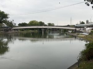 伏見みなと橋の風景