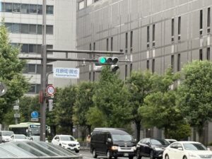 河原町御池の交差点