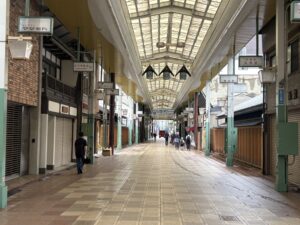 寺町商店街の道