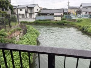 鋳物屋橋から見た疏水