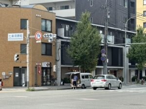 七条河原町の交差点
