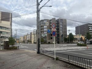 西大路七条の交差点
