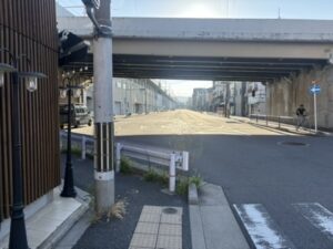 八条大宮の交差点|ここから北へ