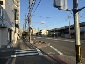 壬生川通の信号