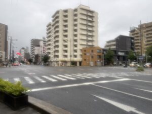 七条河原町の交差点