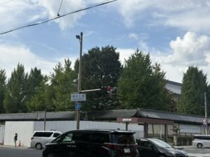 烏丸七条の交差点