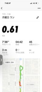 京都のアーケード商店街ランニング|堀川商店街の往復距離アプリ
