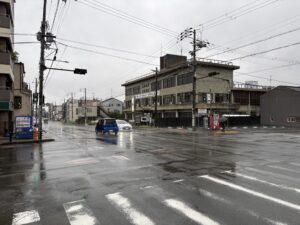 東大路通の歩道