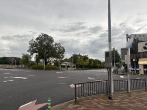 川端丸太町の交差点