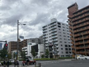 五条千本の交差点