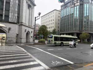四条烏丸の交差点