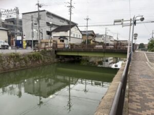 墨染橋の風景