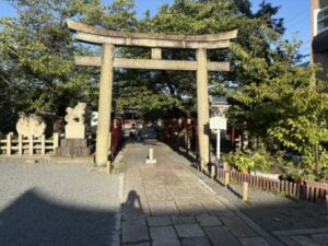 六孫王神社の鳥居