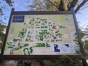 三井寺の境内案内図