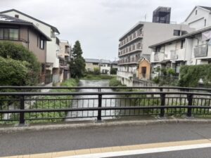 丹波橋から見た上流