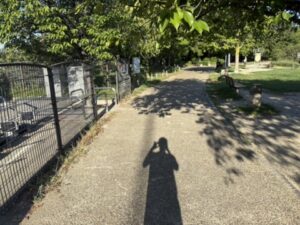 大宮ちびっこ広場の前