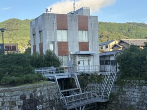 琵琶湖疏水船の三井寺乗下船場