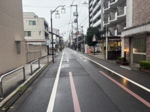 三条通の様子(京都のアーケード商店街)