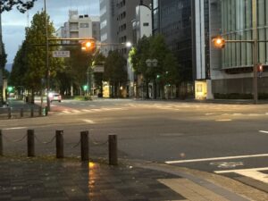 烏丸御池の交差点