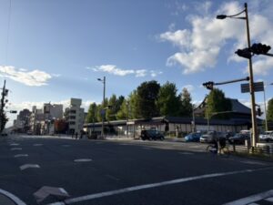 烏丸七条の交差点