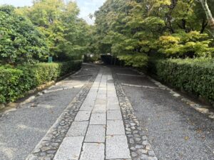 龍安寺の入口