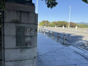 北大路橋の石碑
