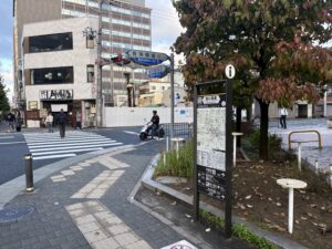 西洞院塩小路の交差点