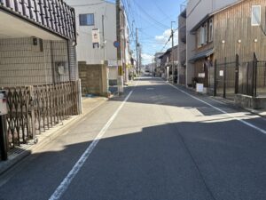 本町通の道