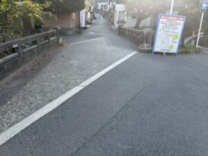 銀閣寺への道