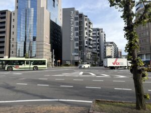 河原町五条の交差点