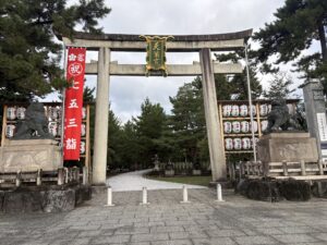 北野天満宮の一の鳥居