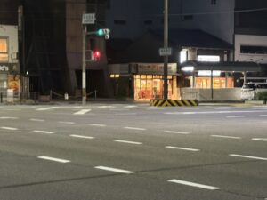 五条烏丸の交差点