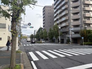 千本鞍馬口の交差点