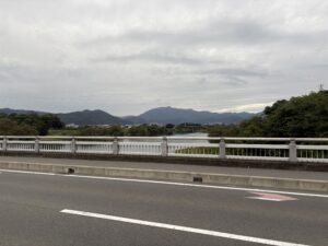 桂大橋から見た北向きの桂川
