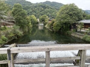 中ノ島橋から見た北向きの風景