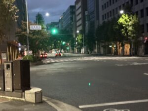 四条烏丸の交差点
