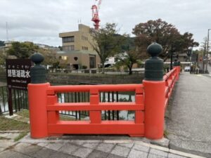 琵琶湖疏水にかかる橋