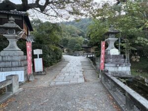 大豊神社の参道