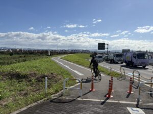 京奈和自転車道の続き