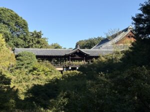 臥雲橋から見た通天橋